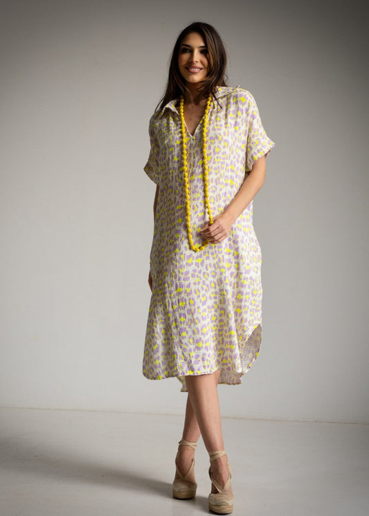 VESTIDO CAMISERO PRINT