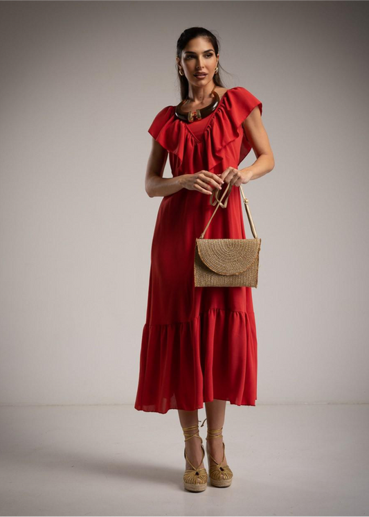 VESTIDO MIDI DÉNIA
