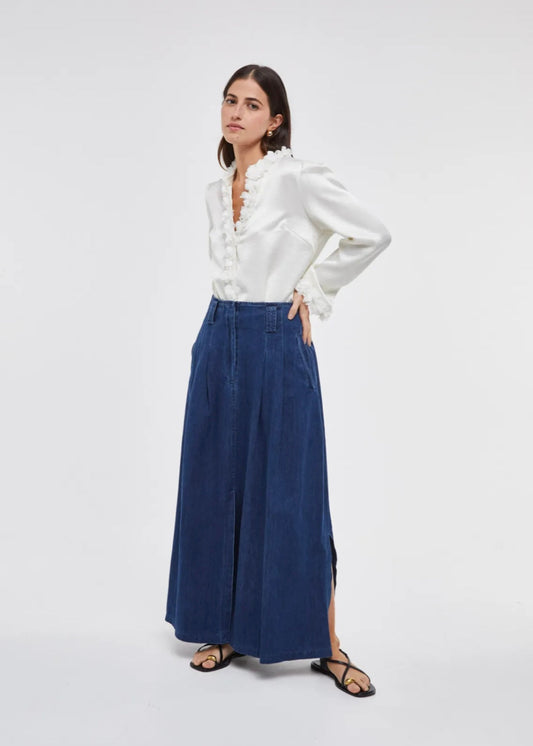 FALDA VAQUERA MIDI