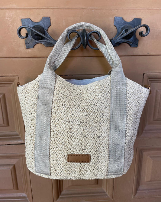 BOLSO EN RAFIA