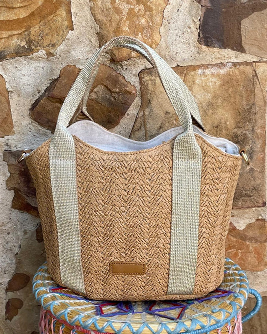 BOLSO EN RAFIA